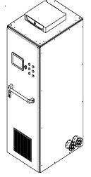 idirectional frequency converter «PAPIR» -  water circulation system scheme